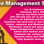 Garage Management System With CMS