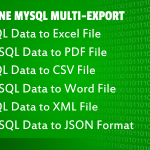 All in One MYSQL Multi-Export