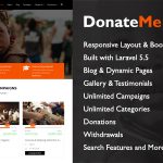 Crowdfunding Laravel Script – DonateMe