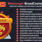 Messenger Broadcaster – A Bot Inboxer Add-on : Send Bulk Message to Facebook Messenger Subscribers