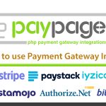 PayPage – PHP ready to use Payment Gateway Integrations