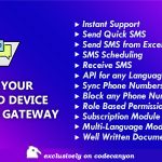 Turn Your Android Device into SMS Gateway – Mobile SMS Gateway