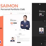 Portfolio/CV/Resume CMS – Saimon