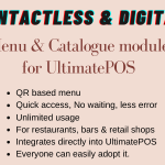 Digital Product catalogue & Menu module for UltimatePOS