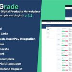 Single Vendor Digital Products Marketplace – downGrade