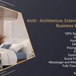 Architecture, Exterior, Interior Design Business Website And CMS – Archi