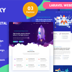 Laravel SEO & Digital Marketing Agency Website Script – SEOsky