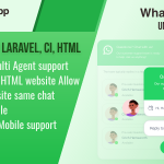 Universal Platform WordPress PHP & HTML Standalone Software – WhatsApp Chat