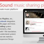 phpSound – Music Sharing Platform PHP Script