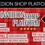 Invedion Shop Platform With Creator Engine And CMS PHP Script