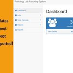 Pathology Lab Reporting System PHP Script